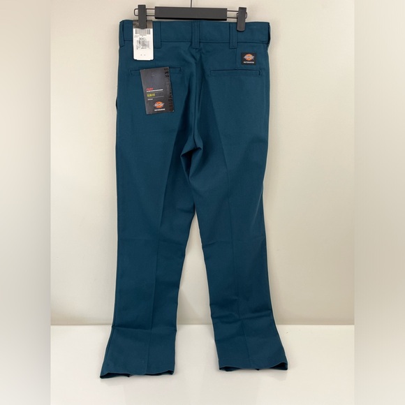 Dickies Skateboarding Slim Fit Pants 30x32 Teal - Picture 3 of 8